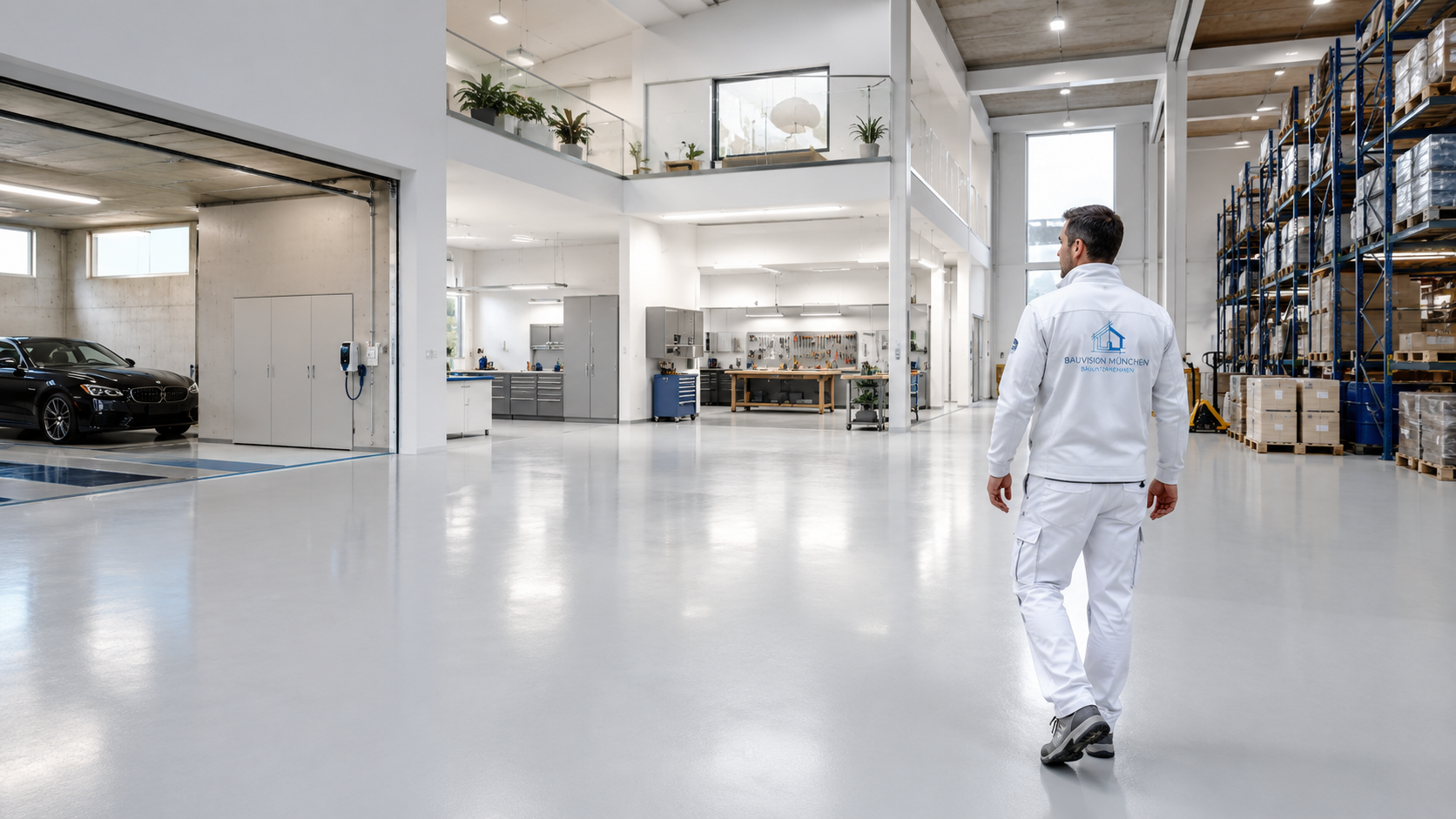 Einsatzbereiche für Bodenbeschichtungen in München – Garage, Gewerbe, Industrie und Lagerflächen