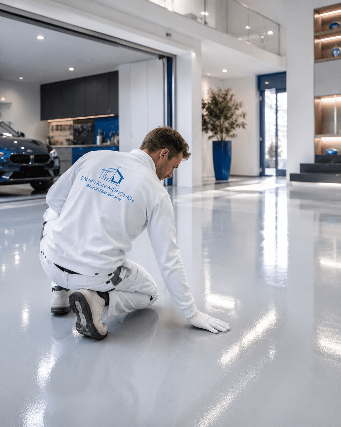 Epoxidharz Boden München Kontakt BauVision München