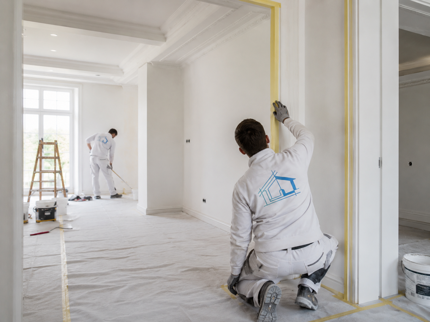 Professionelle Malerarbeiten und Renovierungen in München durch BauVision München